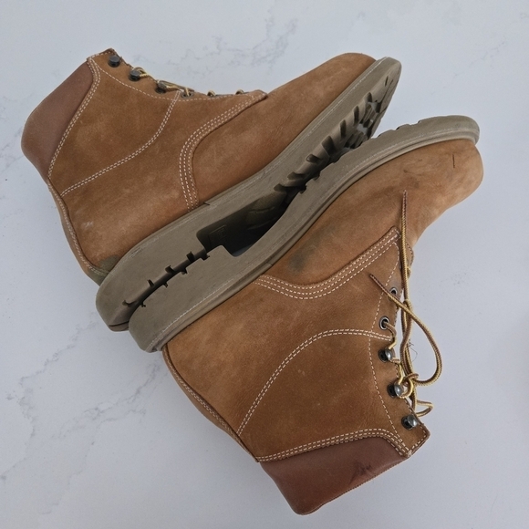 Red Wings Vintage Y2K 1421 Suede Leather Lace-Up Work Boots Camel Tan Size 9 Men - Picture 8 of 12